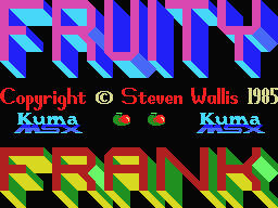 Fruity Frank screenshot 2 for MSX